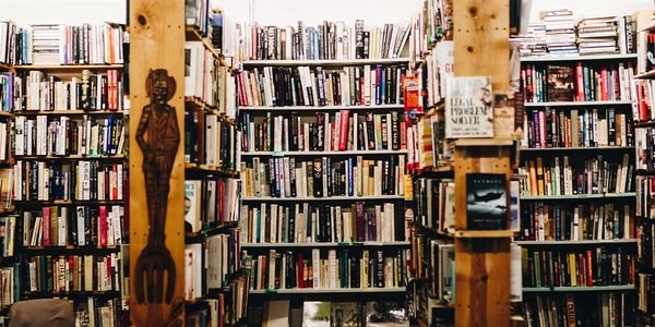 Non fiction used books upstairs