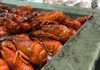 Fresh seafood and Micheladas at the San Pedro Fish Market in Los Angeles