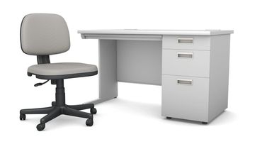 Office Chair and Desk