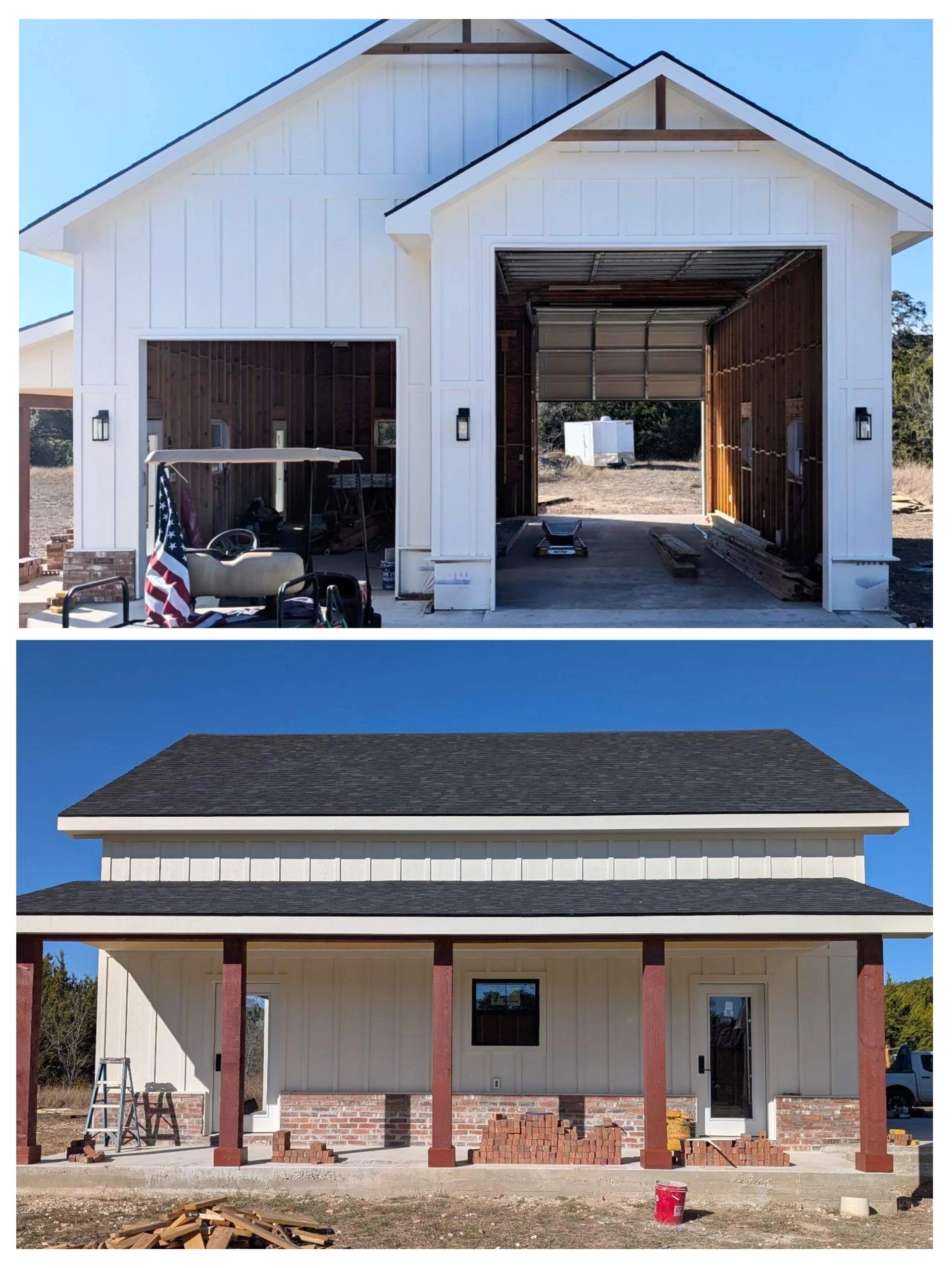 RV and Cart Garage Addition in Bertram 
