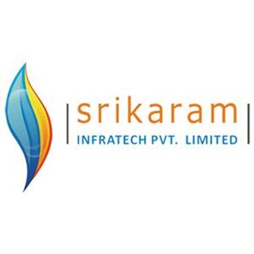 Logo of Srikaram Infratech Pvt. Limited with a colorful abstract emblem.