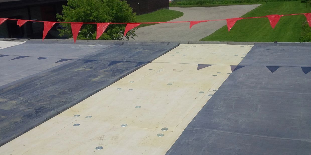 commercial industrial flat roofing