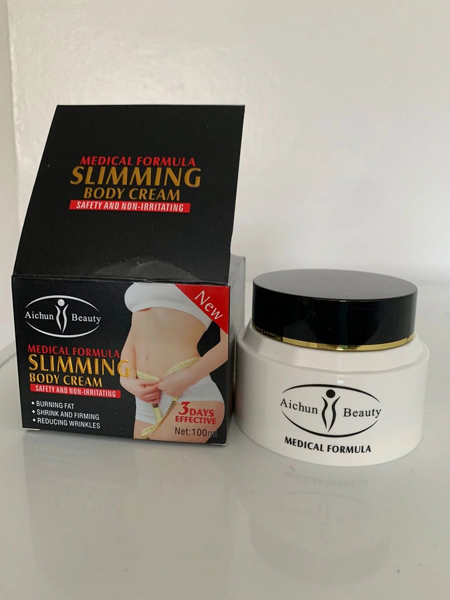 AICHUN BEAUTY Slimming Body Cream Burning Fat Shrinking Firming Reducing  Wrinkles Non-Irritating 3 Days Effective 100ml 3.4 oz