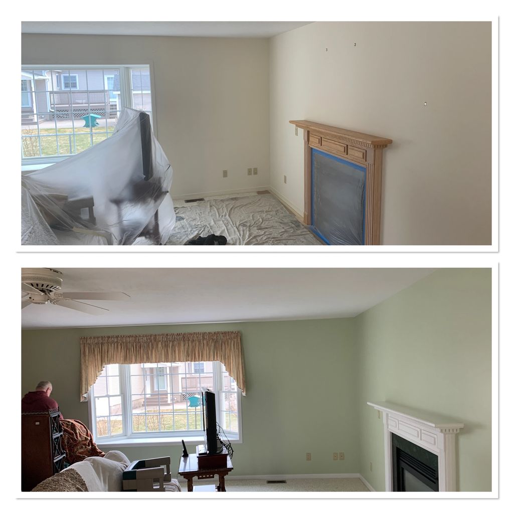 Not happy with the wood look, let’s go white!