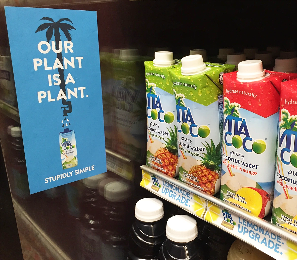 Vita Coco campaign decal, NYC 2015