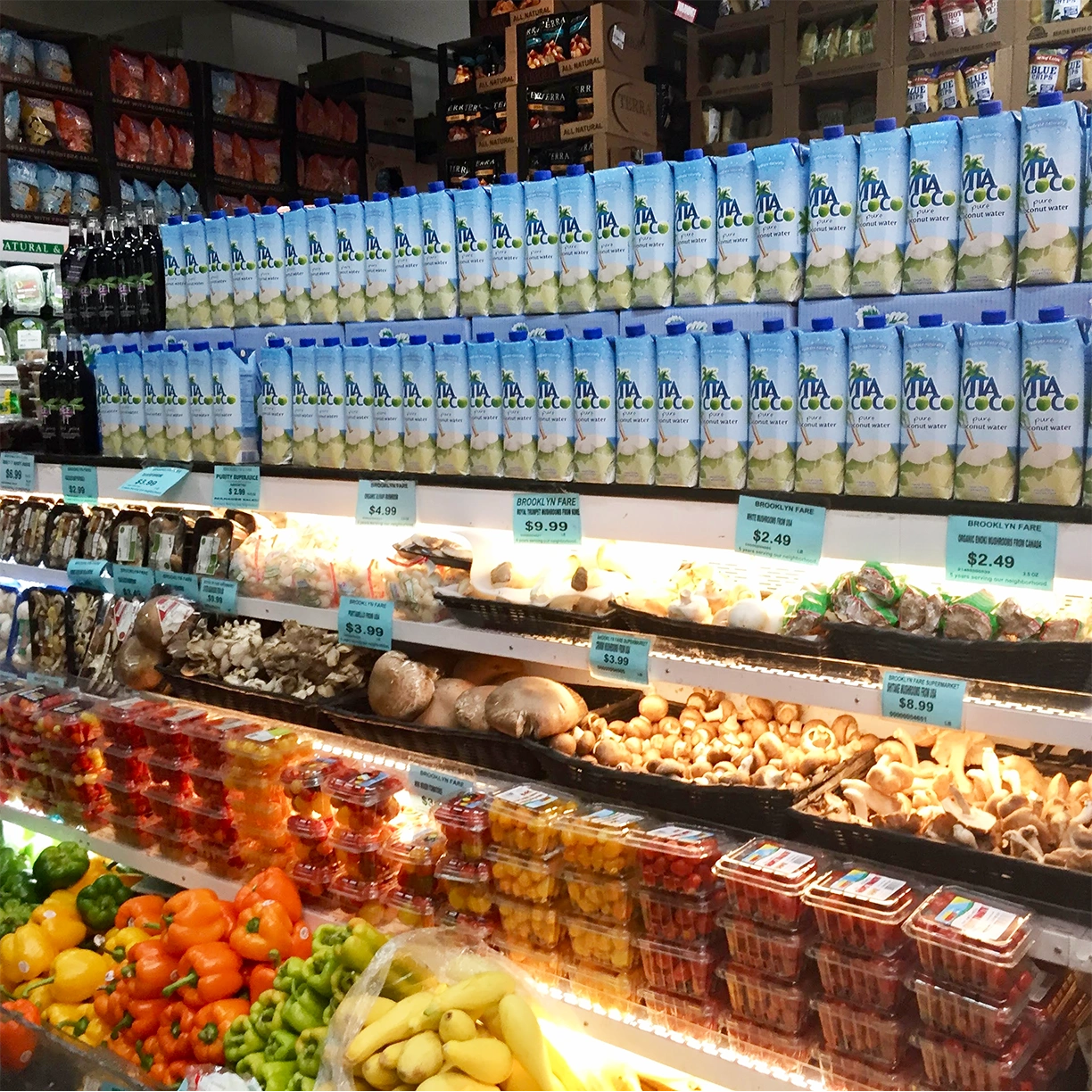 Brooklyn Fare grocery store, NYC 2015