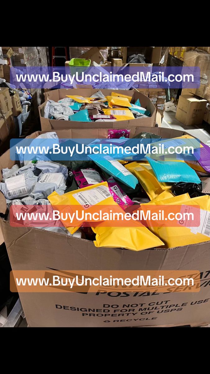 10 Unclaimed Mail Packages