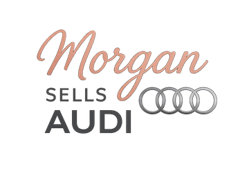 Logo for Morgan Sells Audi with Audi's four-ring emblem.