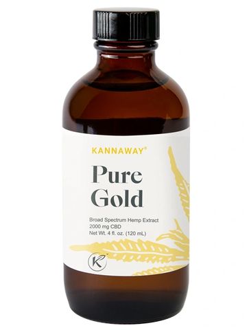 Hemp Oil Healthy Gold