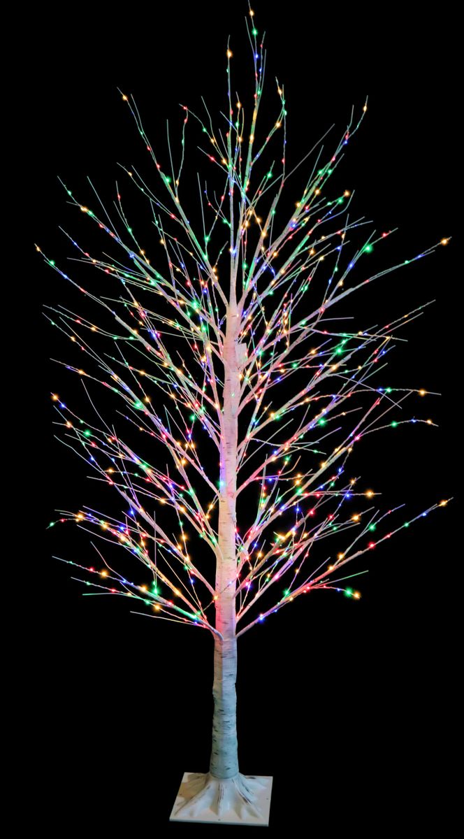 180cm Dazzling Multicolour BIRCH Twig TREE LED Indoor Outdoor Christmas
