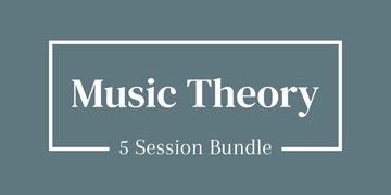 Music Theory Online Tutoring 5 Session Bundle