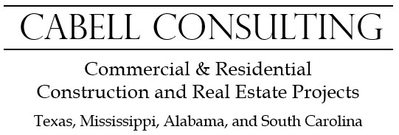 Cabell Consulting 
Real Estate, Finance, and Construction