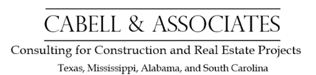 Cabell Consulting 
Real Estate, Finance, and Construction