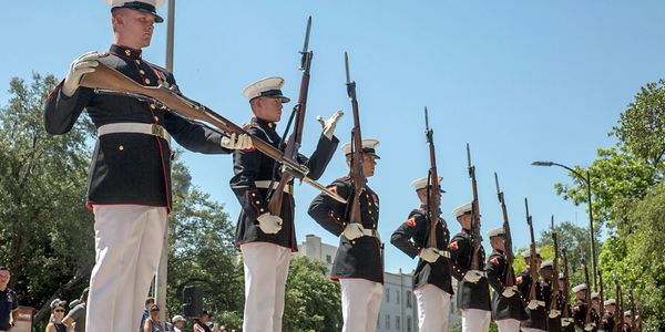 U. S. Marine Corps Drill Team