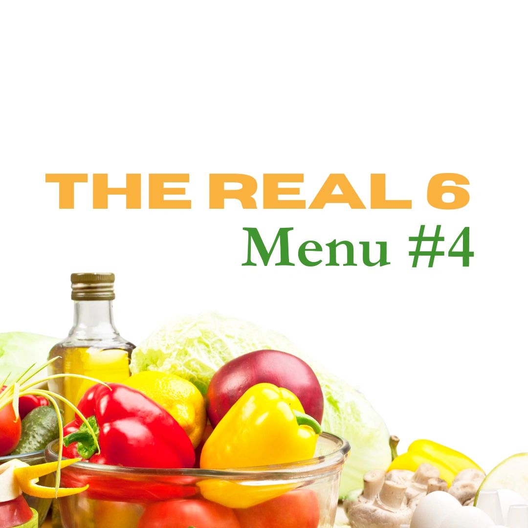 The Real 6 Menu 4