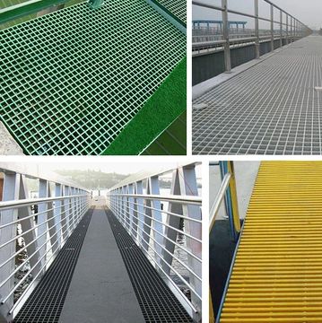 Precision-engineered FRP/GRP platform grating with high-strength fiberglass and premium resin. Ideal