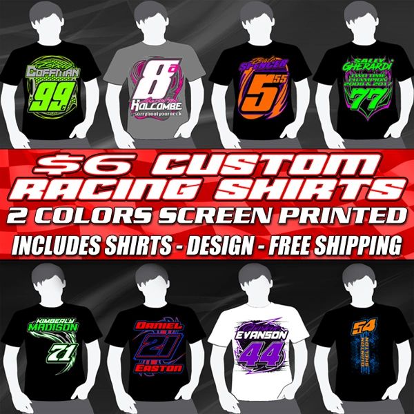 Personalized Racing Shirts