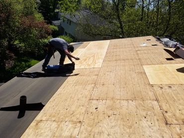 New Decking and Underlayment Installation