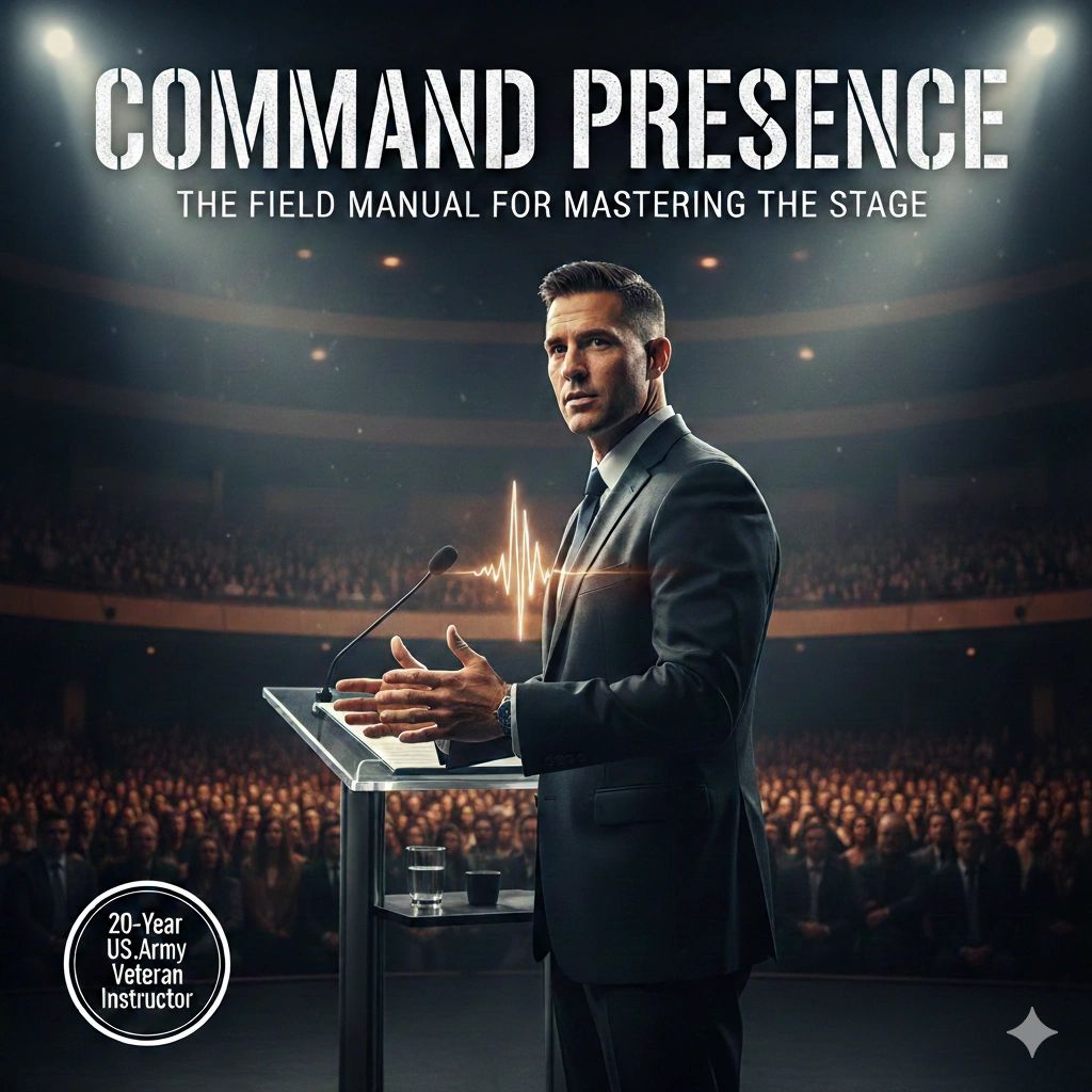  STOP "TALKING." START COMMANDING.

 