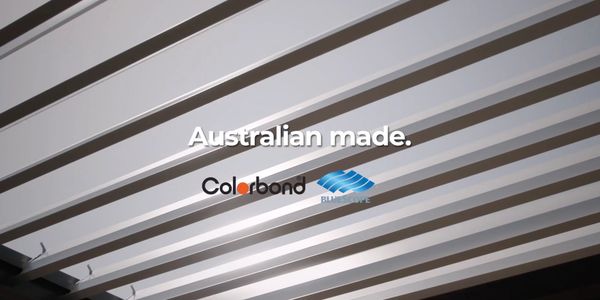 Colorbond steel Louvre panels Louvre roof premium insulated roof louvered pergola