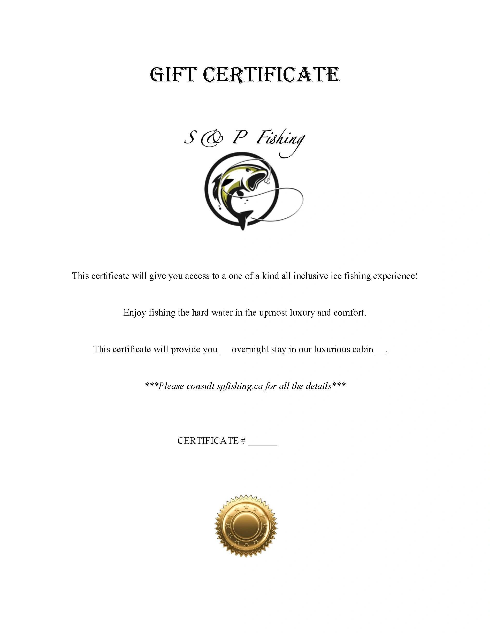 Gift Certificate