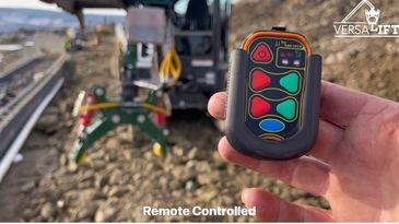 Remote Controlled.
Control the Savior 2.0 in the cab on excavator or even outside the machine.