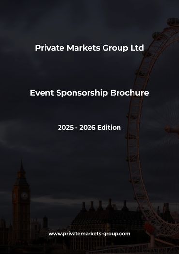 Private Markets Group Ltd Event Sponsorship Brochure 2026