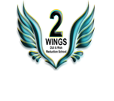 Number 2 with stylized wings around it.