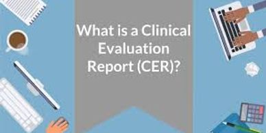 Illustration asking about Clinical Evaluation Report (CER).