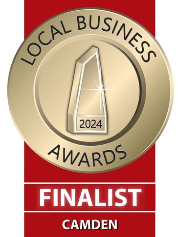 Local Business Awards 2024 Finalist badge for Camden.
