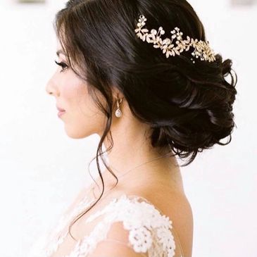 Bridal hair