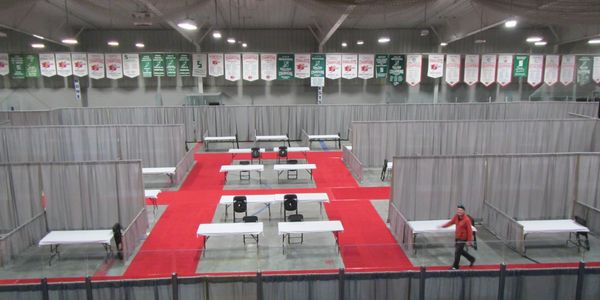 Trade Show Arena Set up
