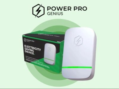 Power Pro Genius electricity saving device with packaging.