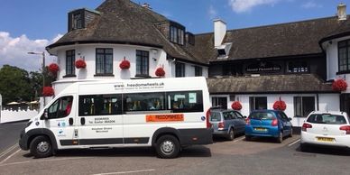 Yet another sunny day out, this time a trip for lunch in a pub with great views of the beach at Dawl