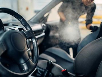 interior steam clean and sanitize
