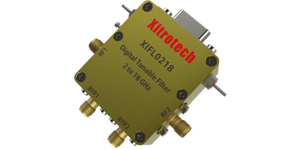 digital tunable filter, band pass filter, 2 to 18 GHz, serial spi control 