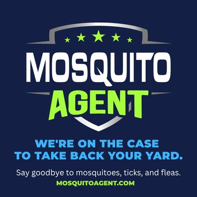 Logo for Mosquito Agent pest control service.