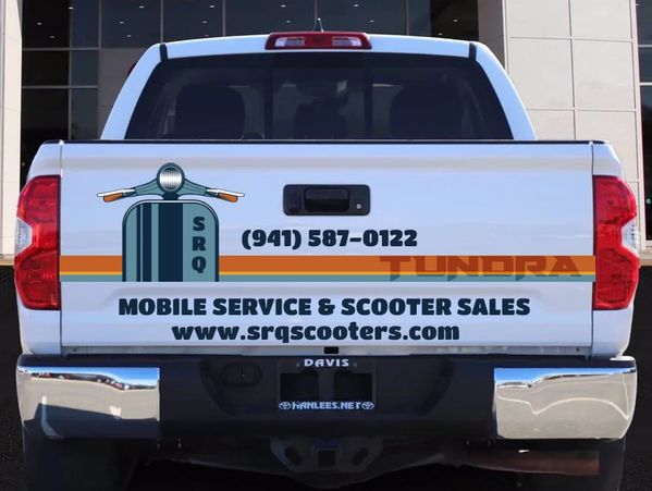 SRQ Scooters Mobile Service Vehicle 