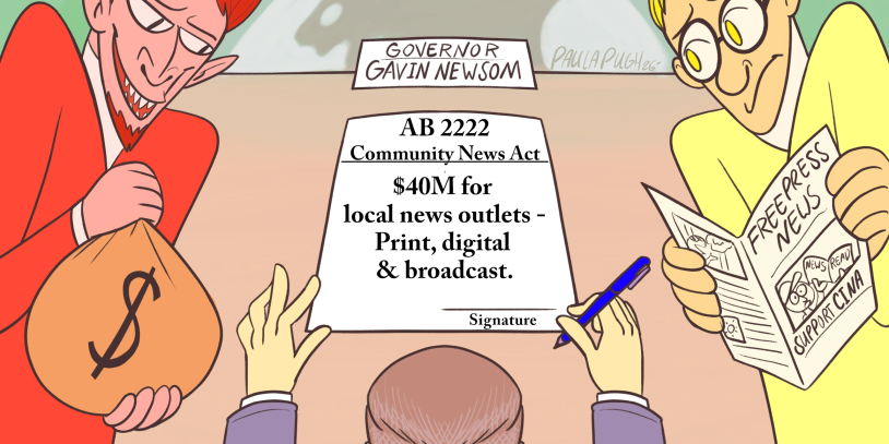 Cartoon by Paula Pugh
