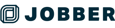 Jobber company logo with a geometric icon and bold text.
