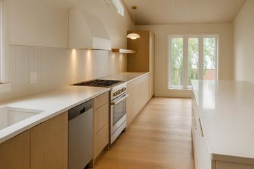 oak flat panel kitchen ottawa
