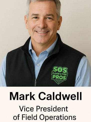 Portrait of Mark Caldwell, Vice President of Field Operations, wearing a company vest.