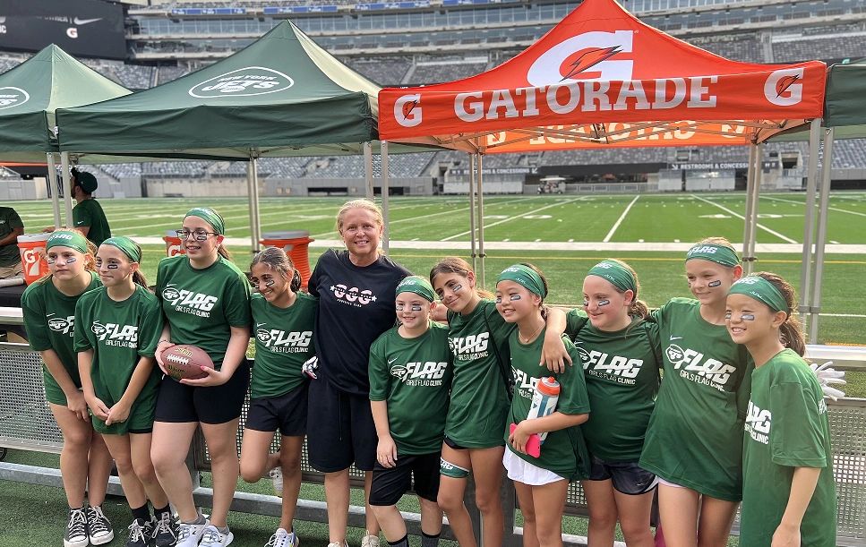 The Gym Bag: Youth football team plays at MetLife Stadium; girls' flag  football champs honored and more 