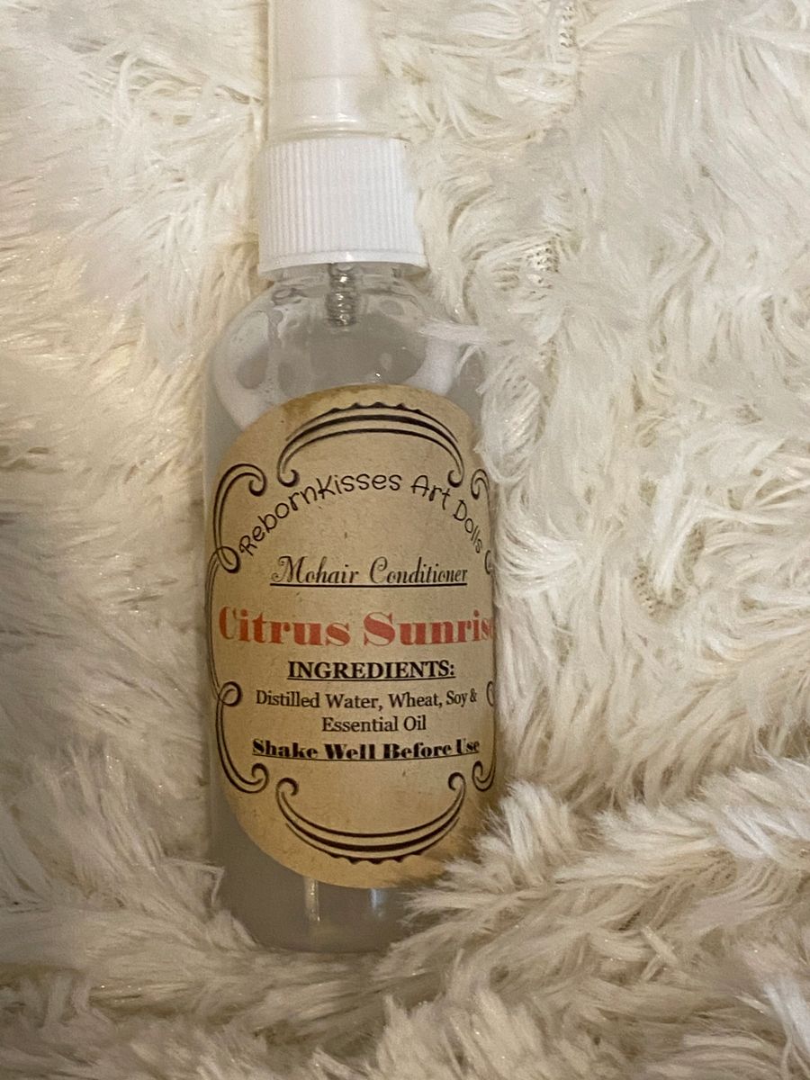 Citrus Sunrise Mohair Conditioner For Silicone & Reborn Dolls