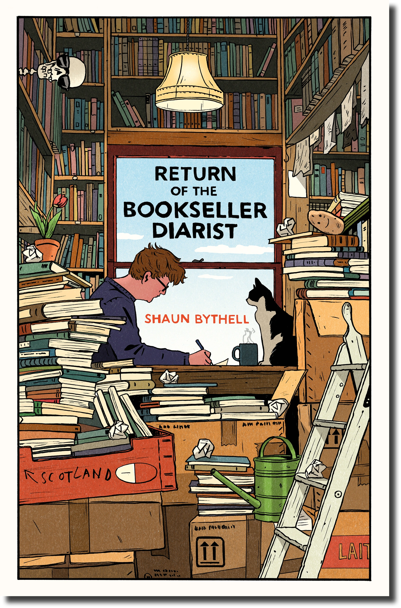 Book cover for Return of the Bookseller Diarist by Shaun Bythell