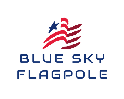 Blue Sky flagpole