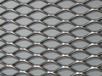 Buy quality made Durable expanded metal mesh made with Aluminium, GI, MS, Steel  in Bangalore India!