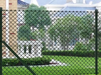 Buy  chain link fencing, mesh and net fencing for home garden & industrial security use in Bangalore