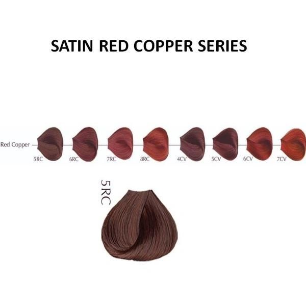 Embankment lunken vinder Satin Ultra Vivid Hair Color 5RC Light Red Copper Chestnut