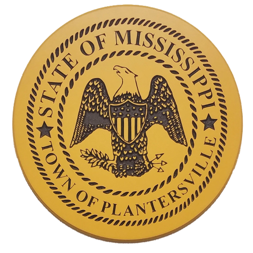 Town of Plantersville Mississippi logo